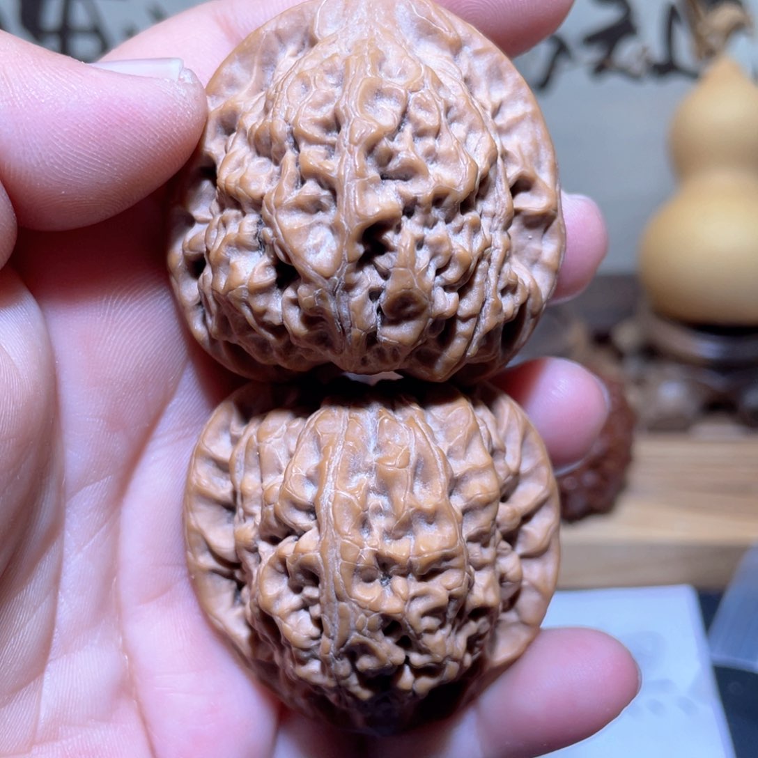 桃核吊坠42蓟县火麒麟