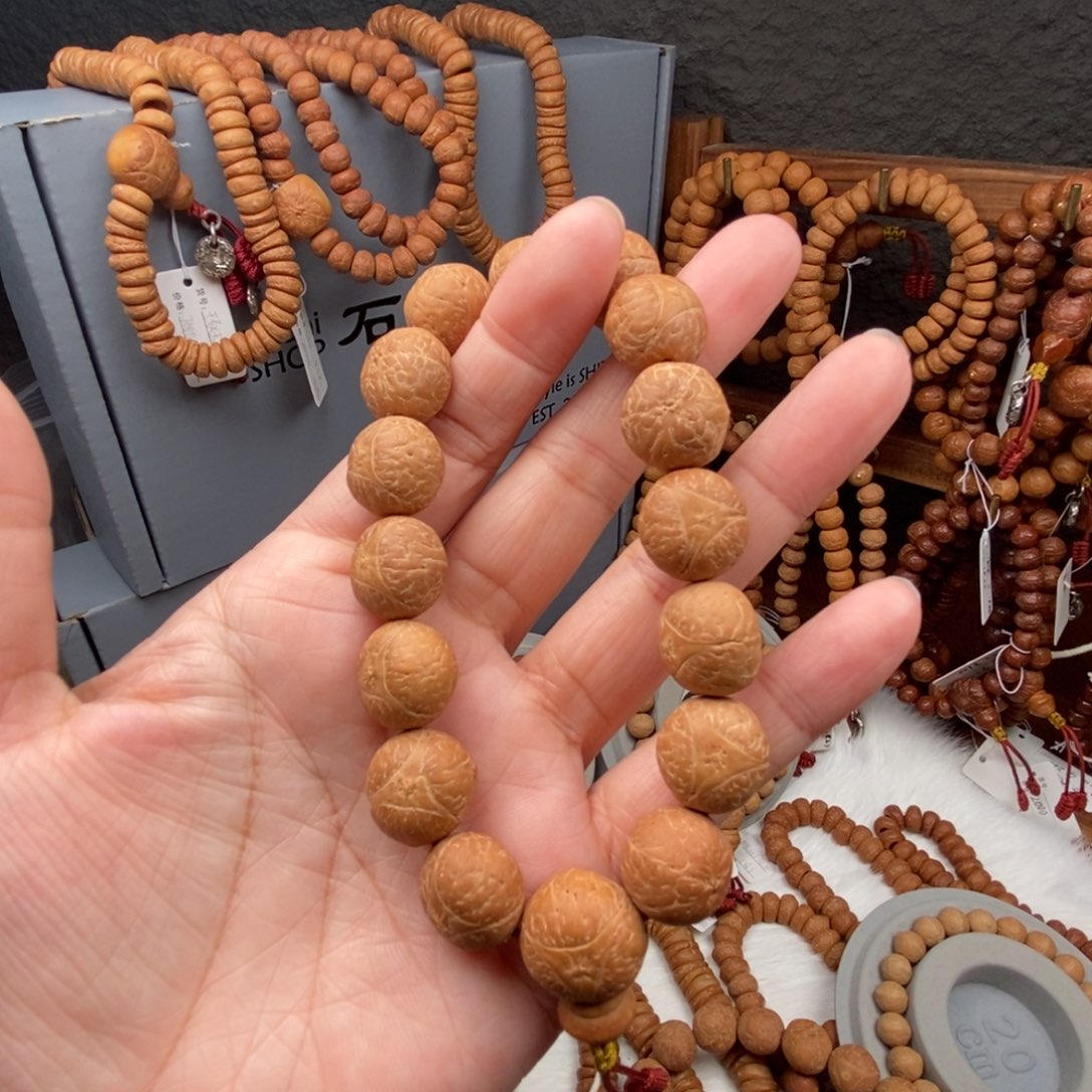凤眼菩提手串龙眼16尺单圈