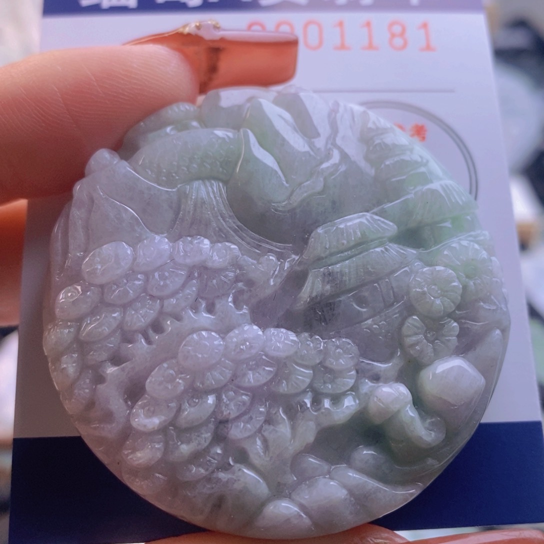 翡翠吊坠(不含链)未镶嵌