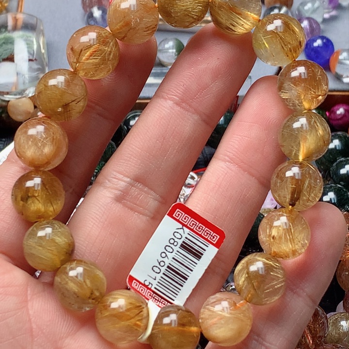 水晶手串未镶嵌天然