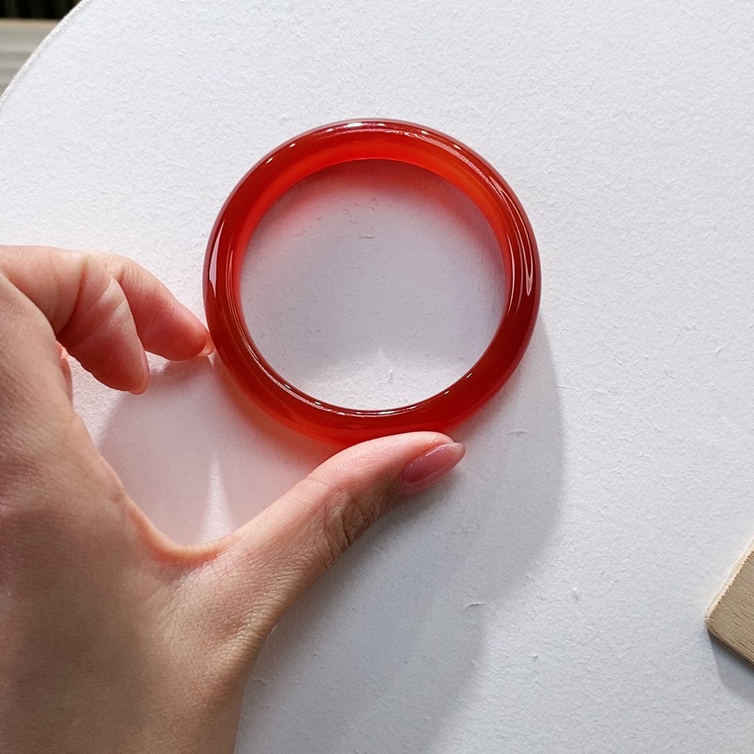 手镯玛瑙/玉髓未镶嵌栩55.4