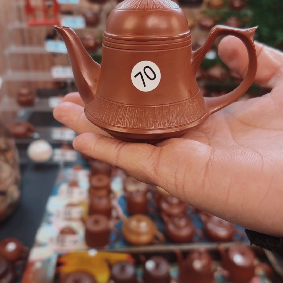 朱泥茶壶朱泥茶壶微瑕65C