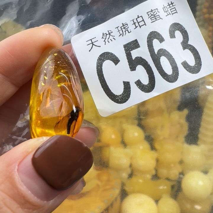 虫珀珠宝奇石未镶嵌