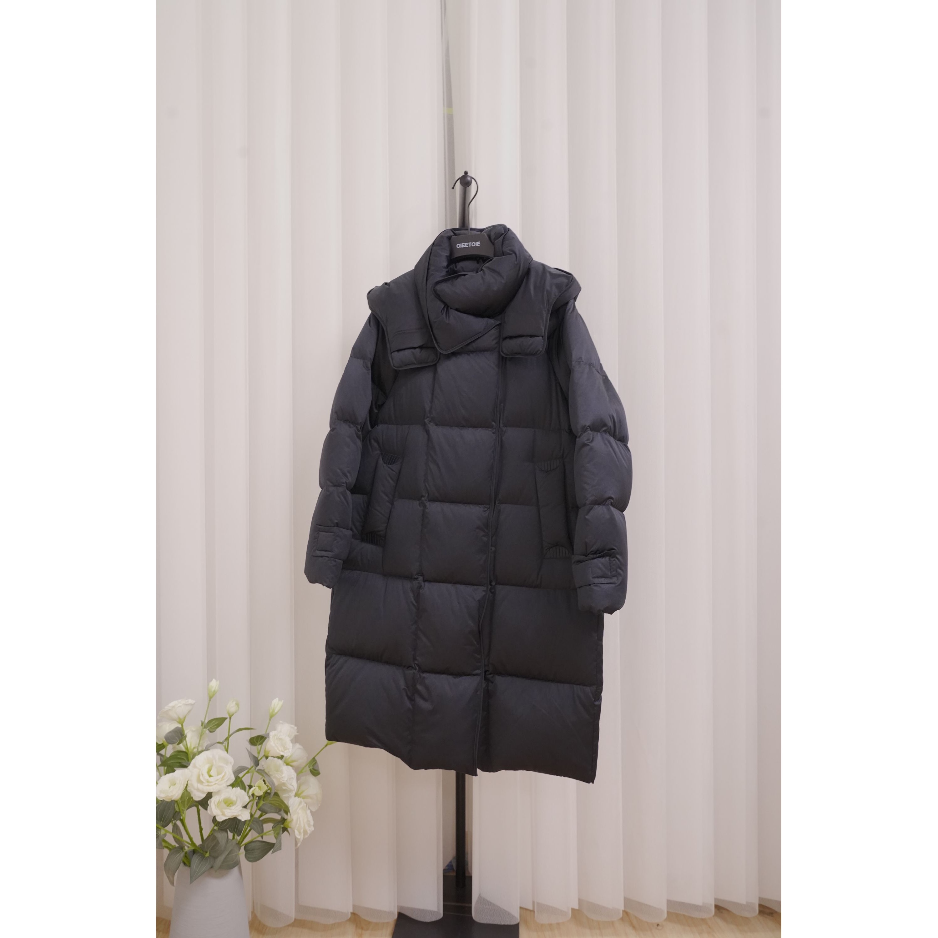 2025文哥工作室女冬季高定时尚设计气质羽绒YZ-EYE2124