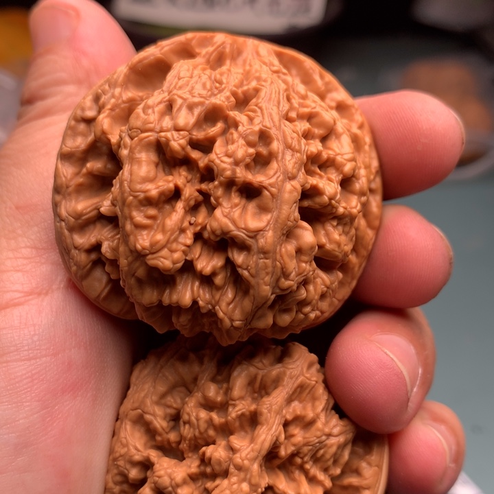 文玩核桃把件尚*珠粗筋113