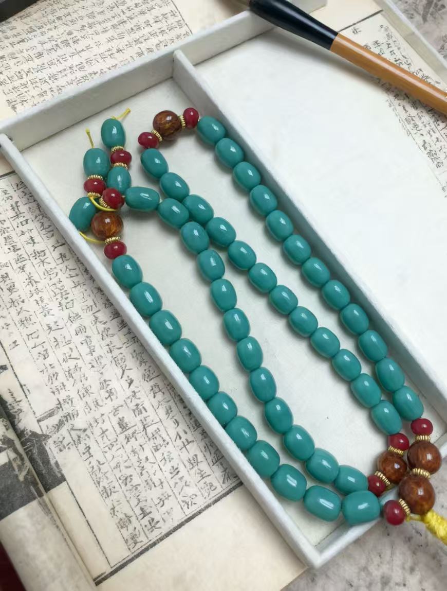 高端天心子岚晶项链毛衣链