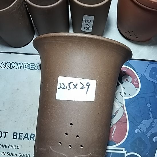 紫砂莲花金钟一个
