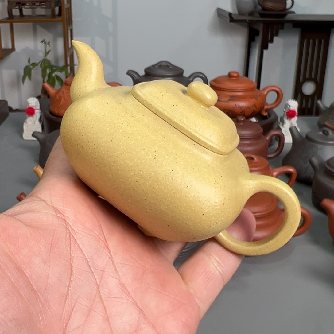 甜***业紫砂茶壶本山绿四方传炉
