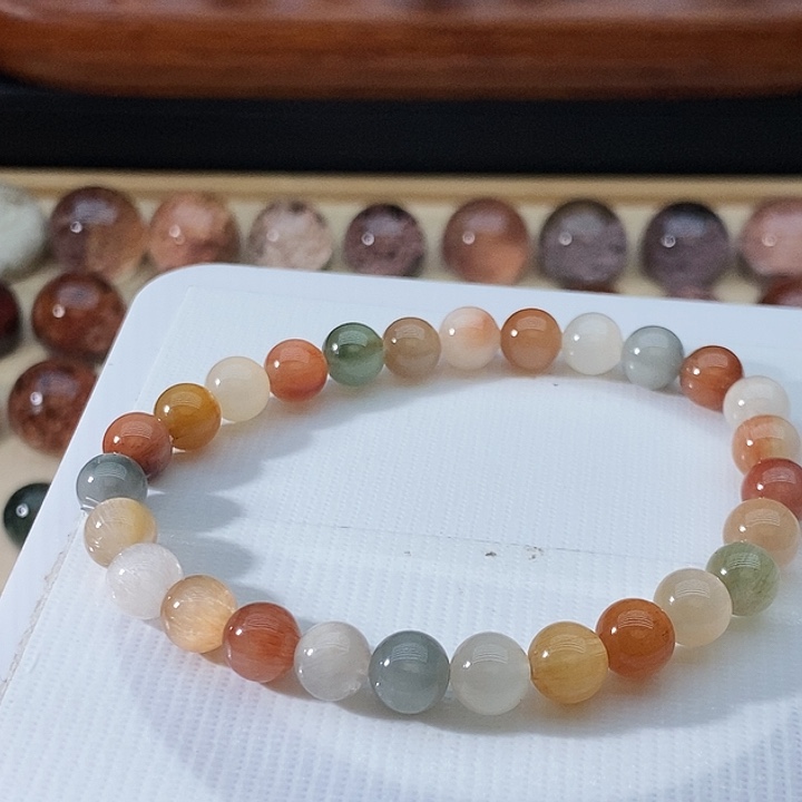 水晶手链未镶嵌定制