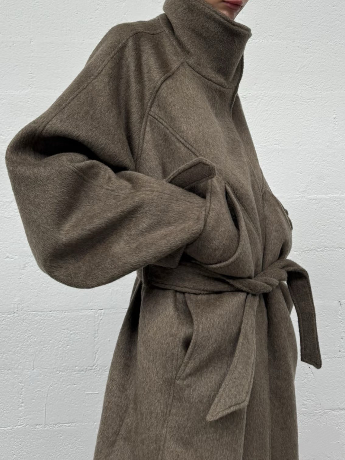 【宝华姐姐】双面羊毛大衣高端双面尼外套