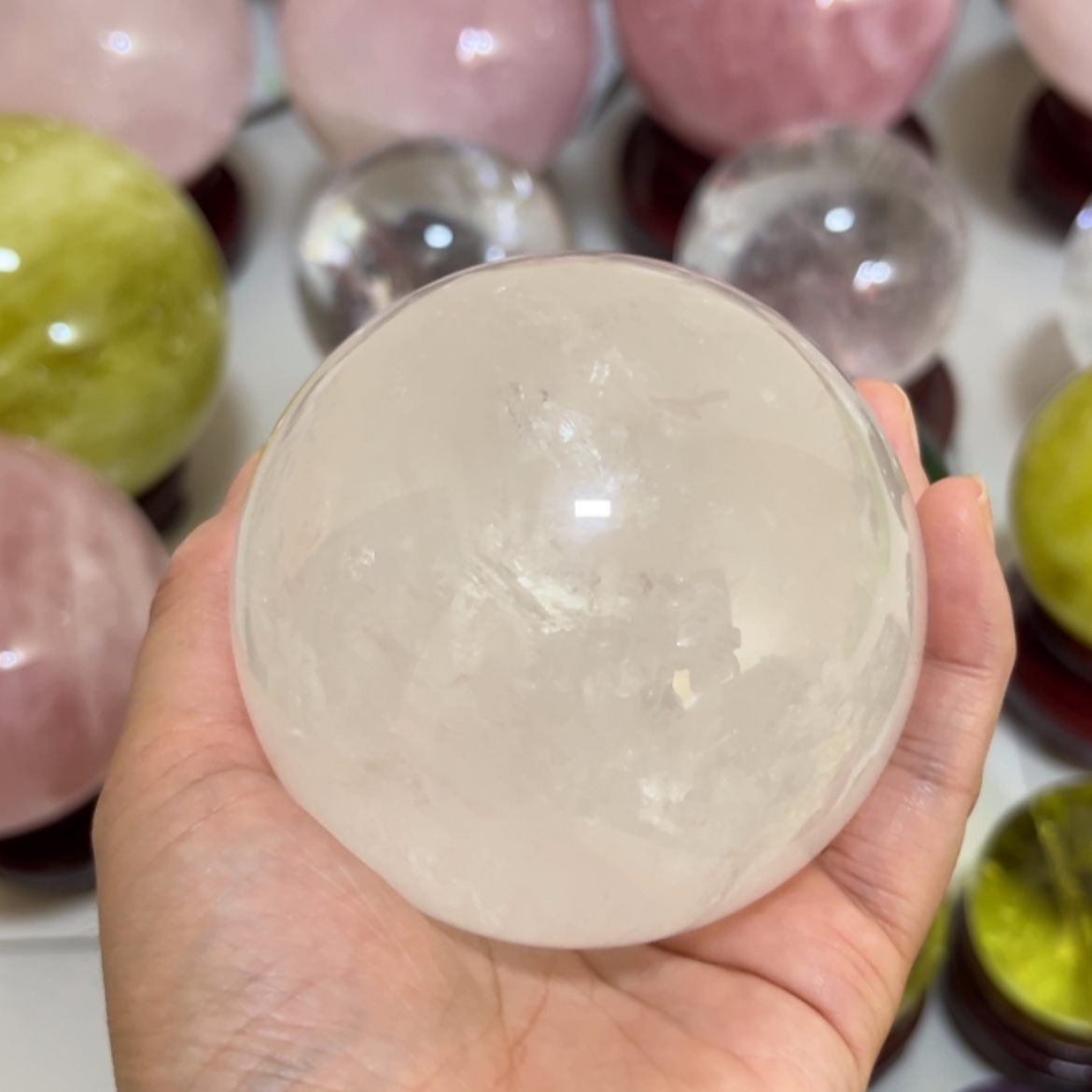【闪购商品】未镶嵌珠宝半成品水晶