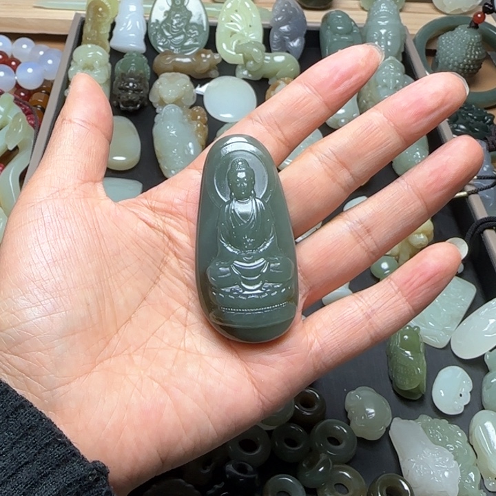 和田玉挂件未镶嵌