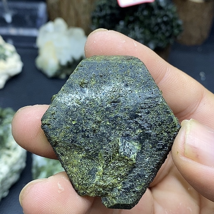 有机玻璃巴基斯坦绿莲石单晶18