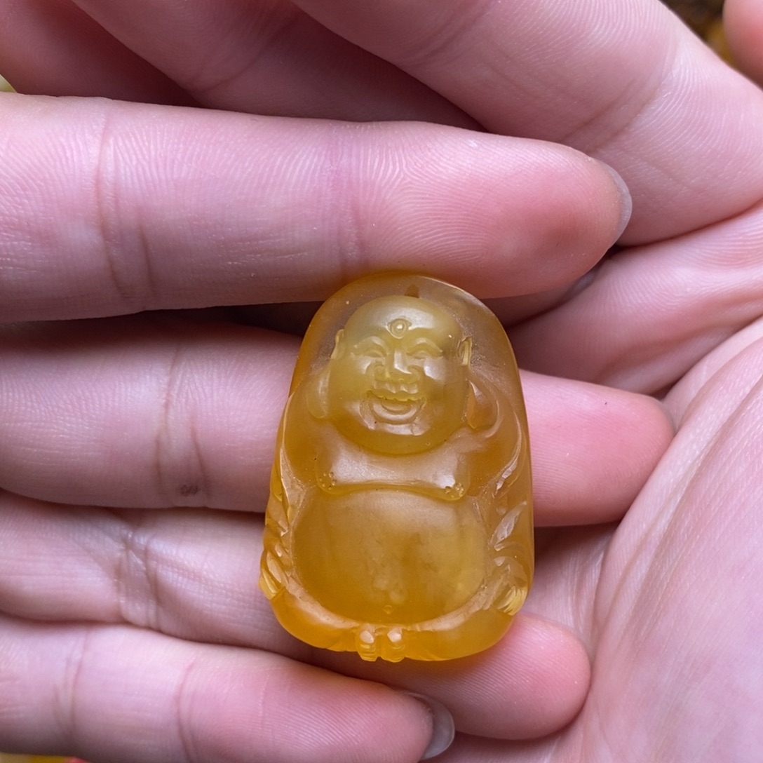 琥珀未镶嵌裸石蜜蜡