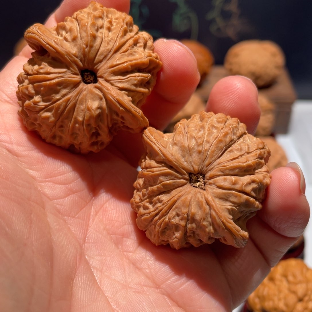 文玩核桃把件無**東血麒麟40.5全品