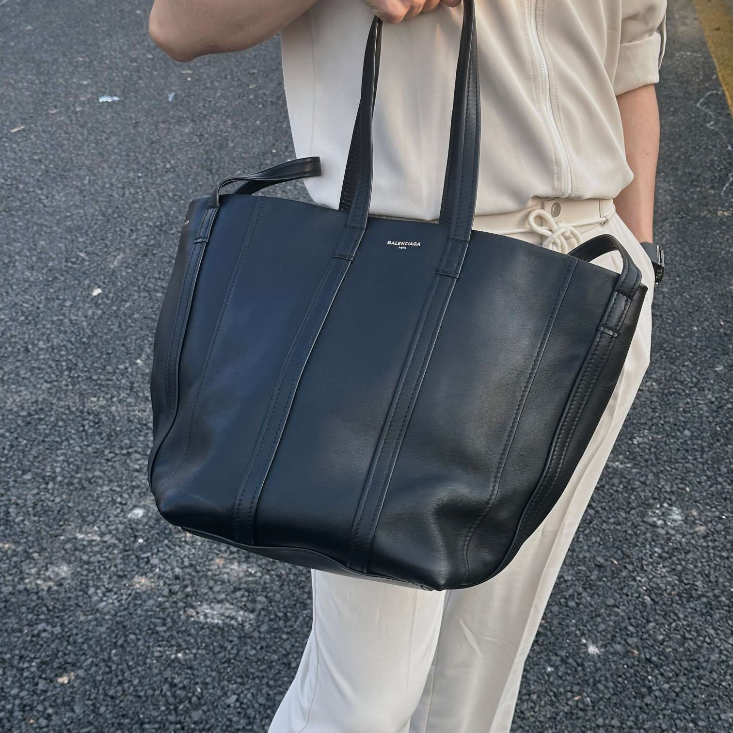 95新 Balenciaga/巴黎世家 珍甄 laundry bags手提包 14044