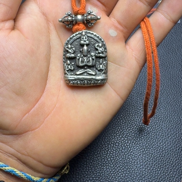 泥塑藏式风格九宫格..