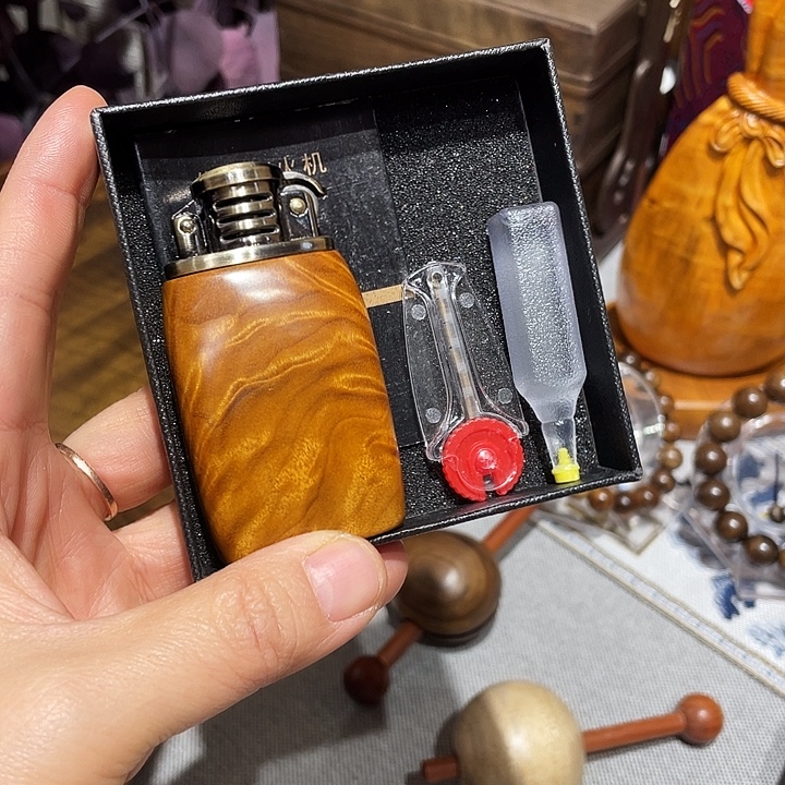 ****》金丝楠小叶桢楠打火机