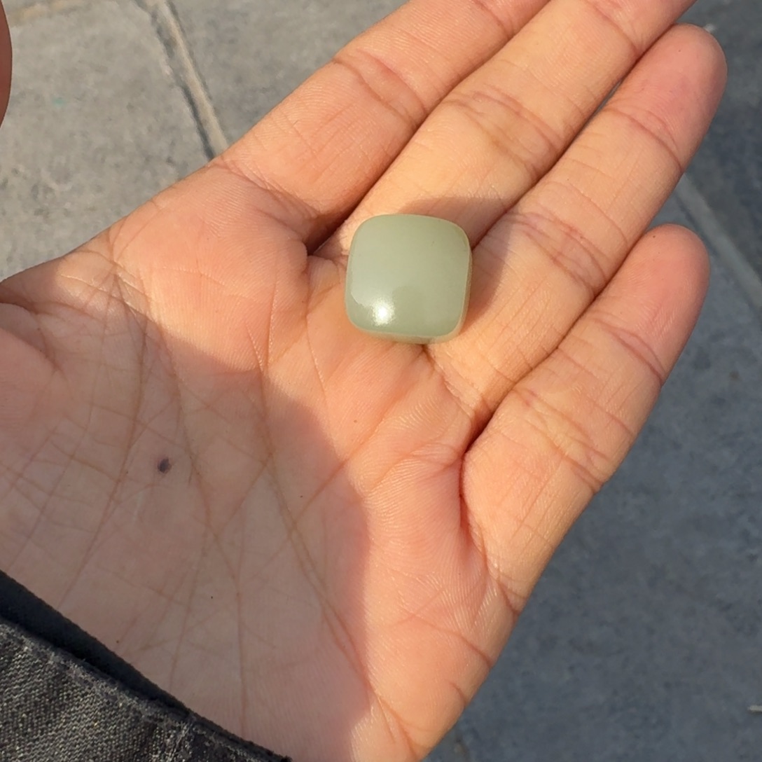 和田玉未镶嵌吊坠(不含链)