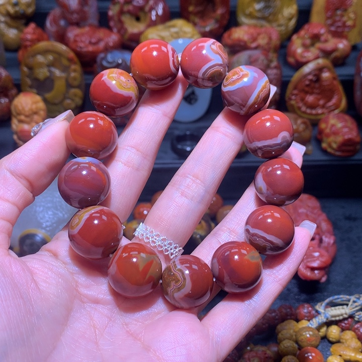 玛瑙/玉髓手链未镶嵌猫*咪