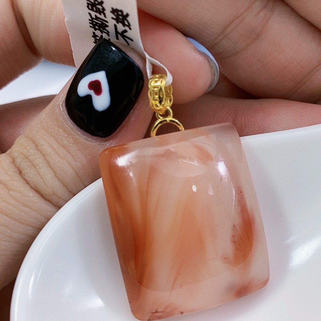 南红玛瑙特价珠宝展南红吊坠银S925镶嵌