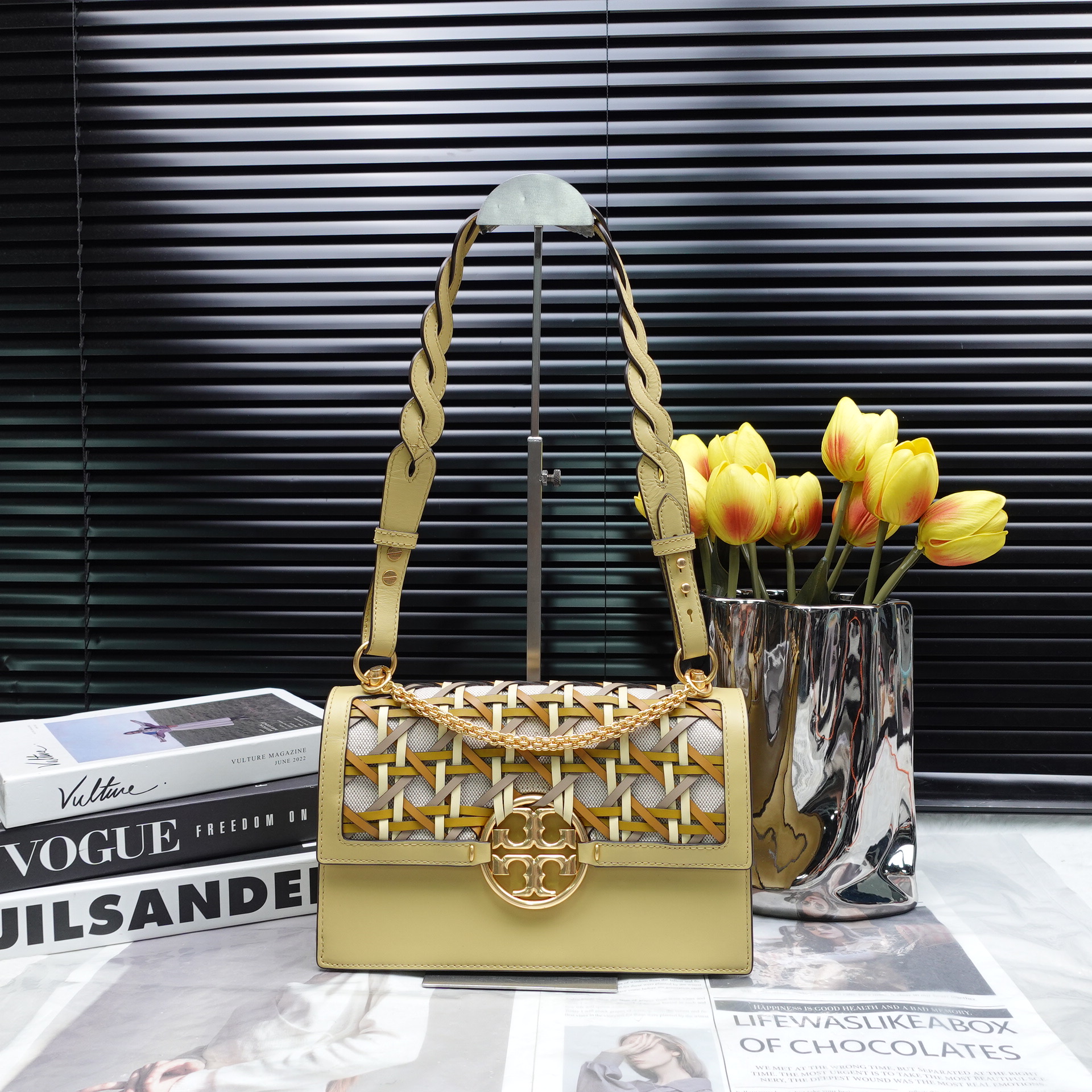 95新 TORY BURCH/汤丽柏琦 单肩包/T_ZY0000  T10328619