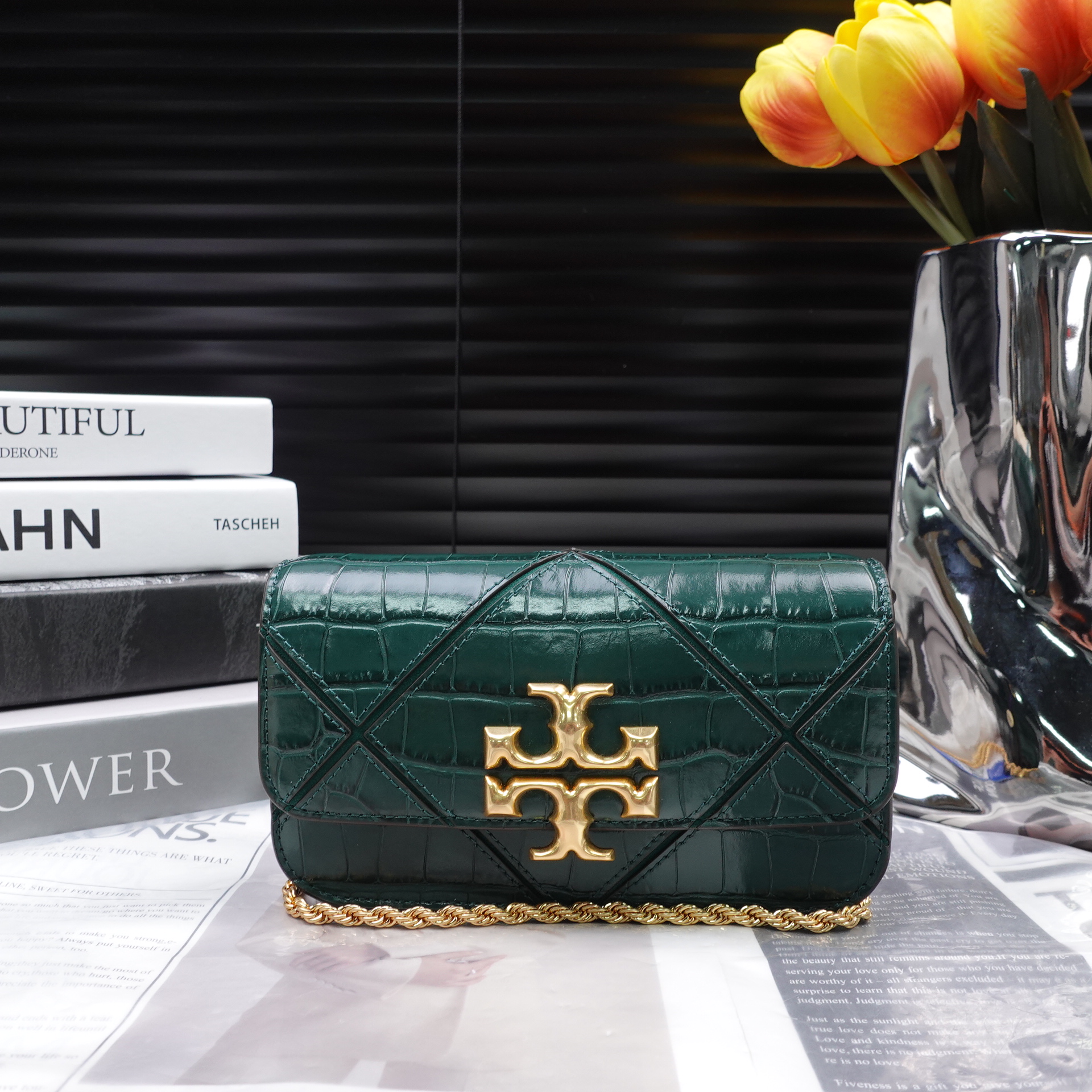 95新 TORY BURCH/汤丽柏琦 单肩包/T0000  T10226042
