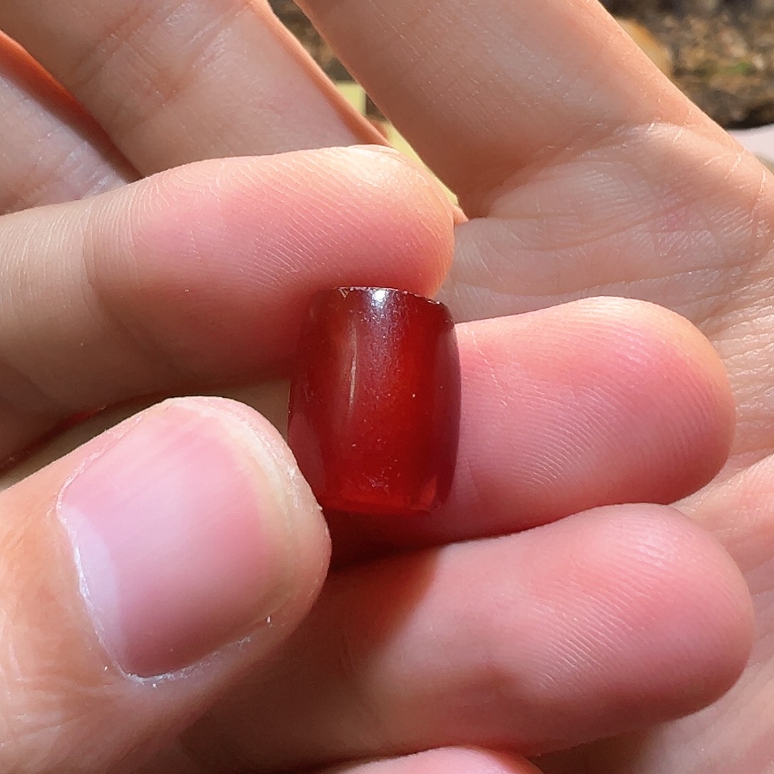 玛瑙/玉髓珠子未镶嵌古*