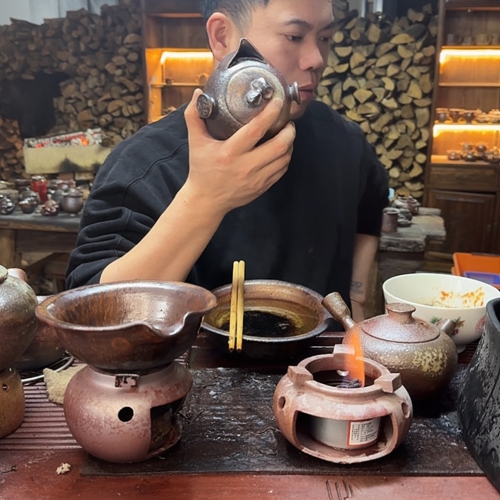 紫砂柴烧新款宝瓶