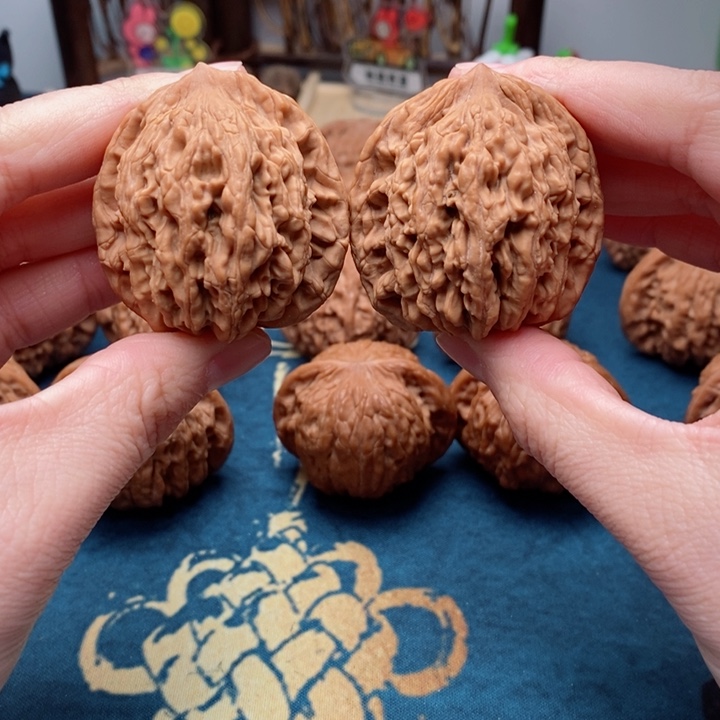 文玩核桃把件麦虎41