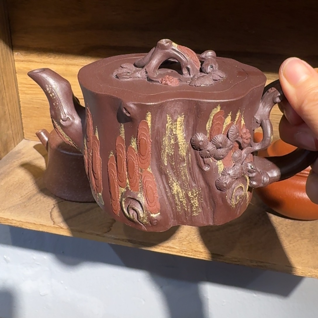 紫泥茶壶300毫升左右