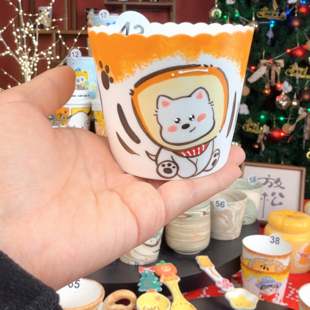 陶景德镇手绘高温釉下彩