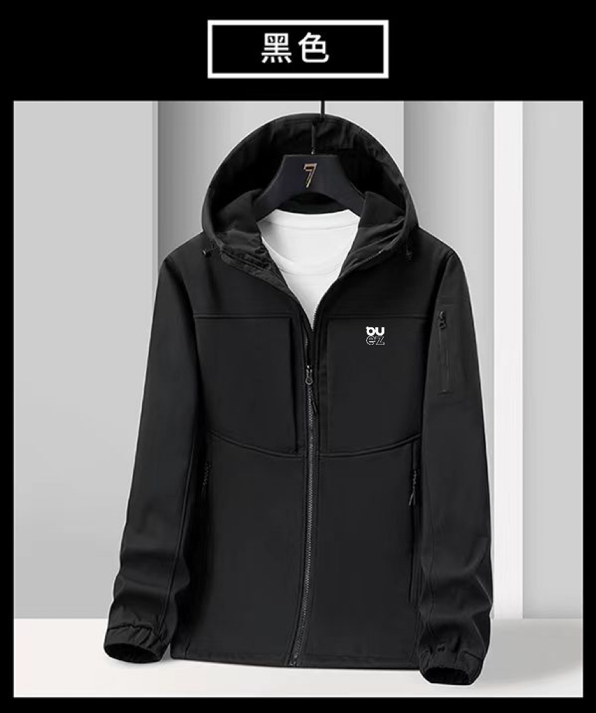 男士春秋季新款高定软壳冲锋衣5508