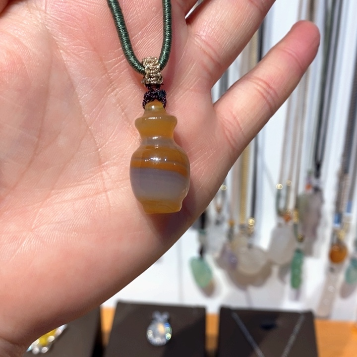 玛瑙/玉髓项链未镶嵌