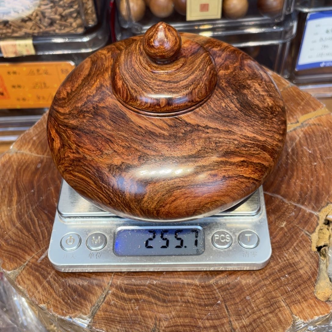 黄花梨/降香黄檀其他钱*布海南黄花梨紫油梨马提壶255克