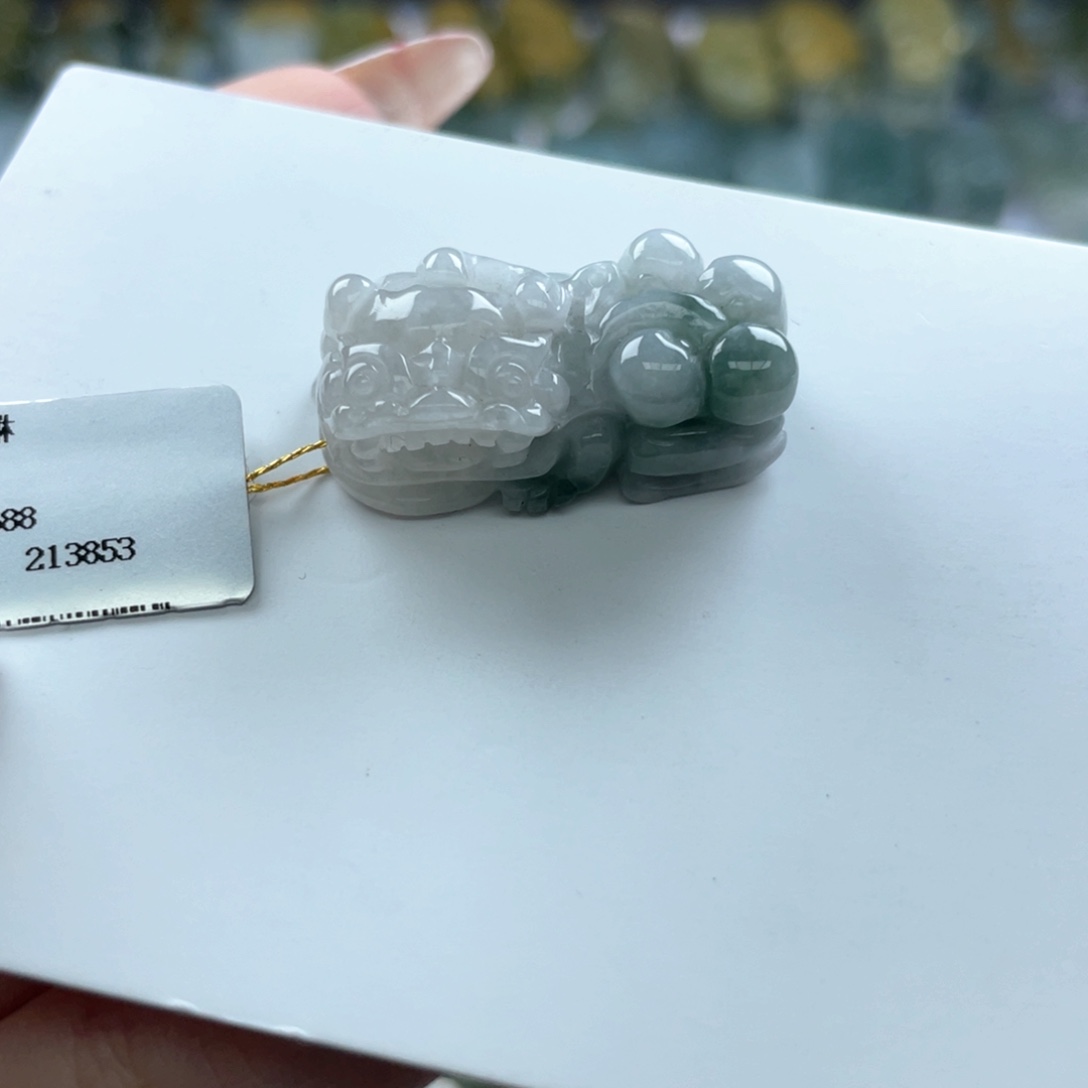 颈饰未镶嵌翡翠貔貅8