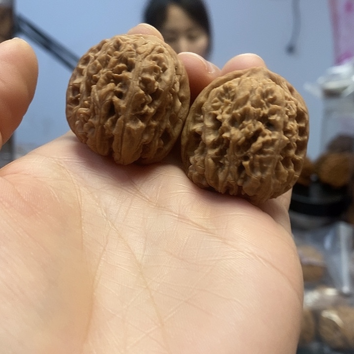 文玩核桃把件33翻天印小众