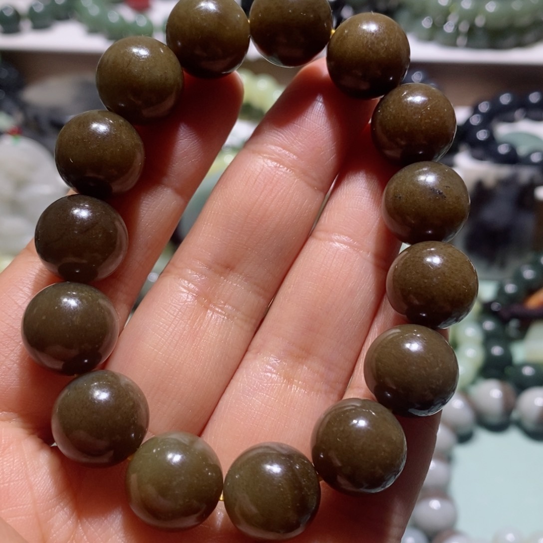 和田玉手链未镶嵌