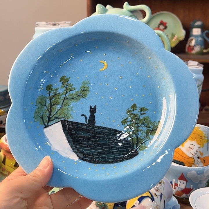 陶景德镇釉下手绘陶瓷 