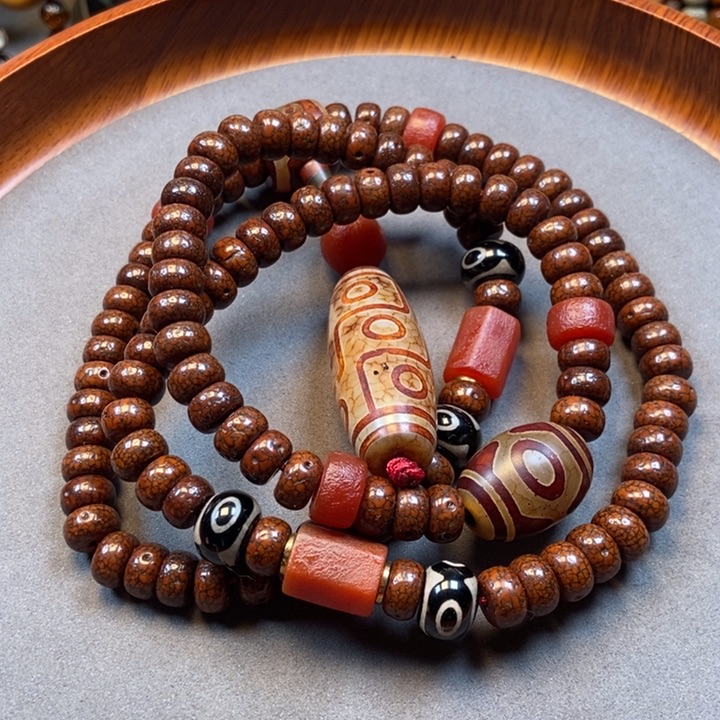 菩提吊坠未镶嵌好****上星月菩提子