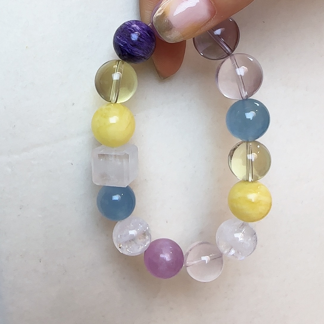 水晶手链未镶嵌大气上档次