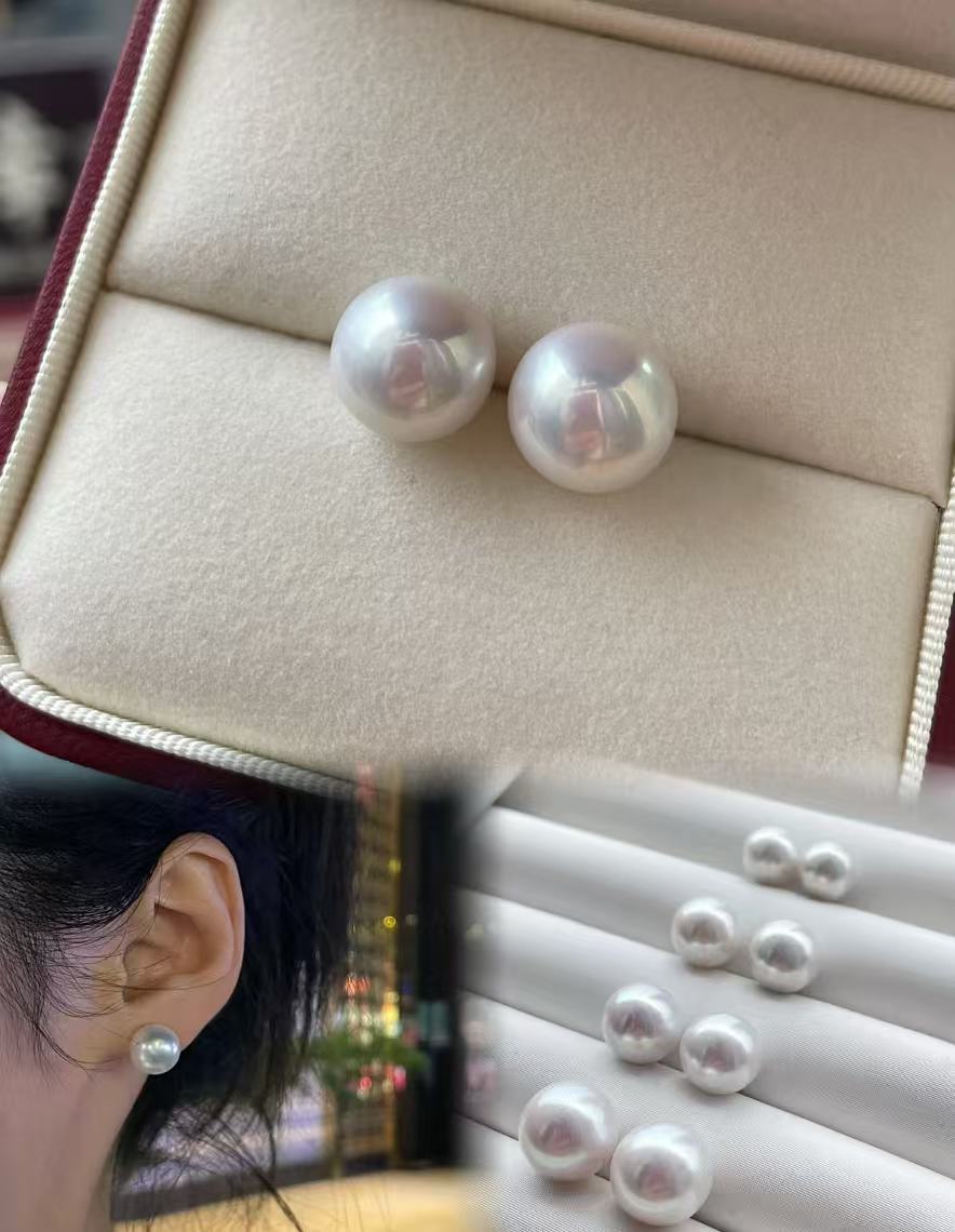 足银耳饰 素珠耳钉 精致 时尚 百搭 简约