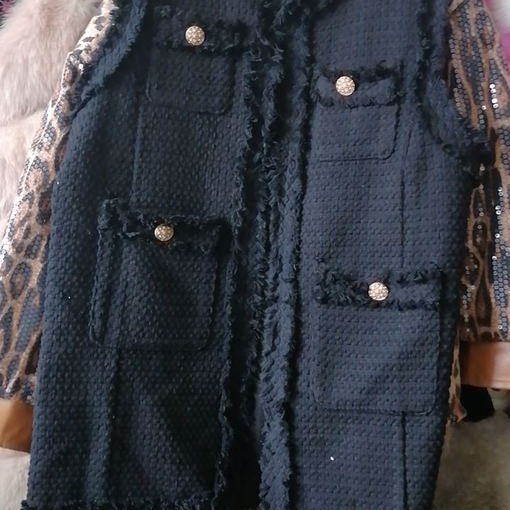 小香风马甲女春秋新款宽松显瘦韩版气质百搭名媛时尚外搭坎肩马夹