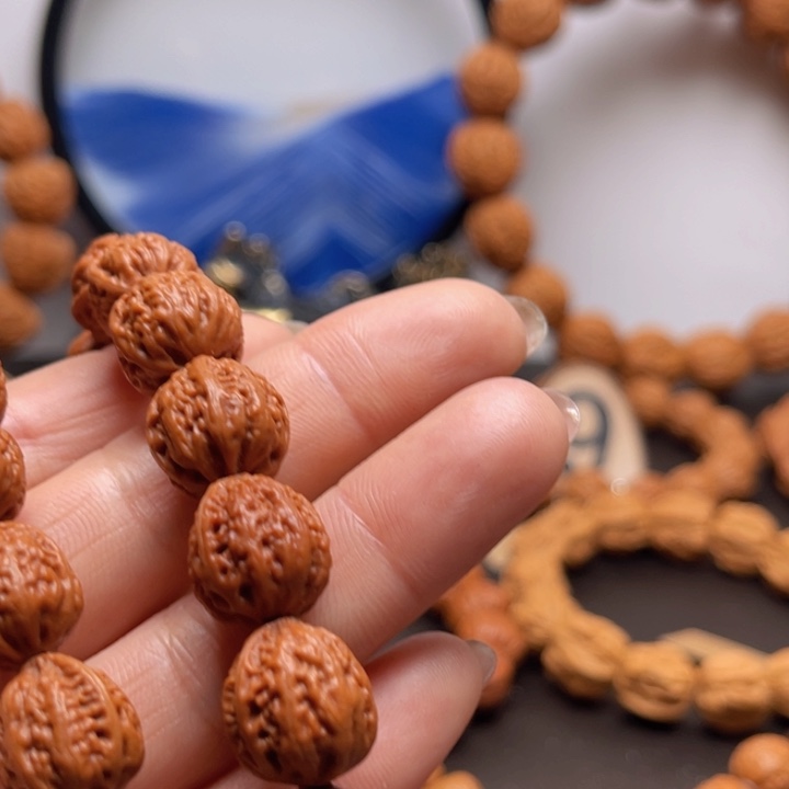 文玩核桃手串越****~核桃手串