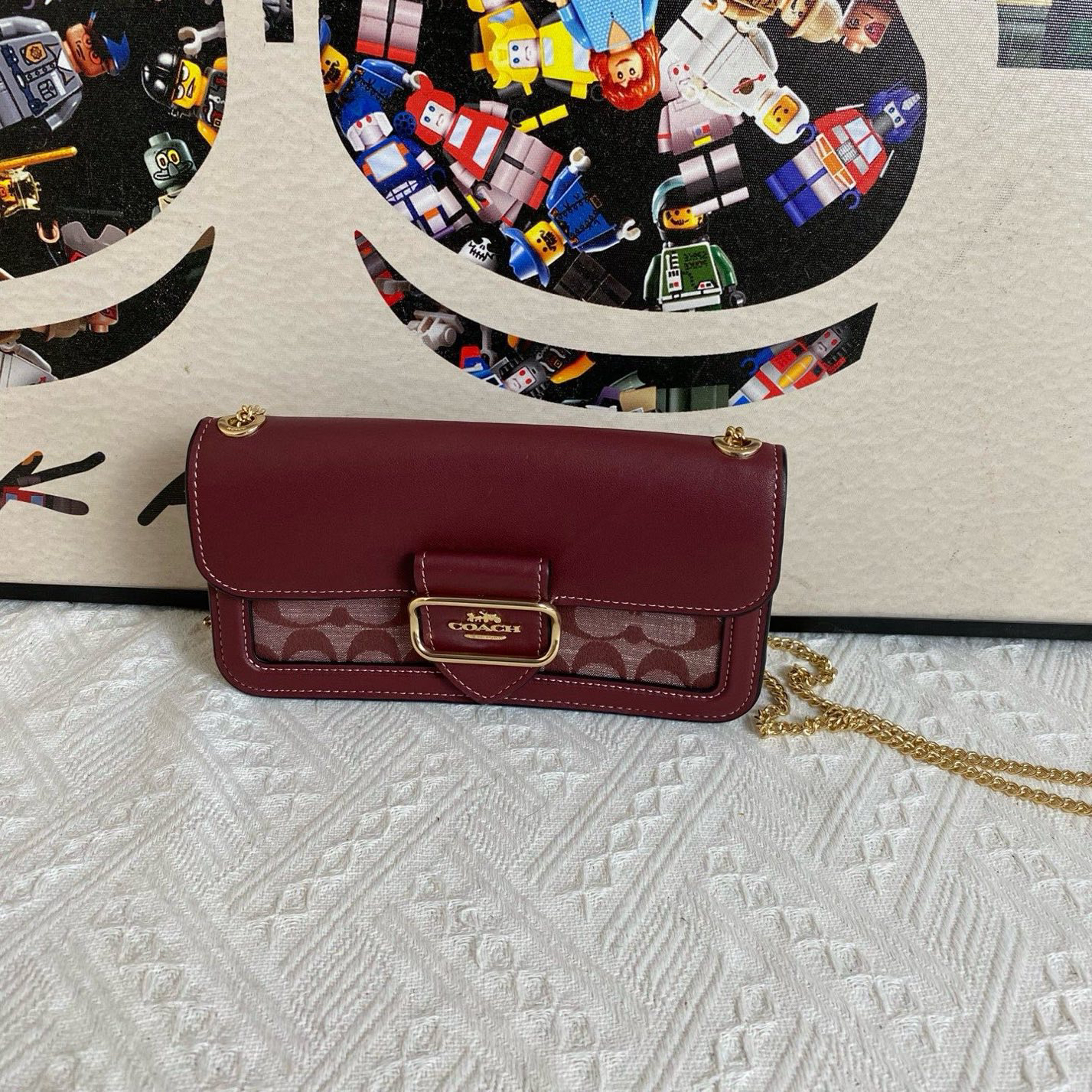 95新 COACH/蔻驰 19340斜挎包