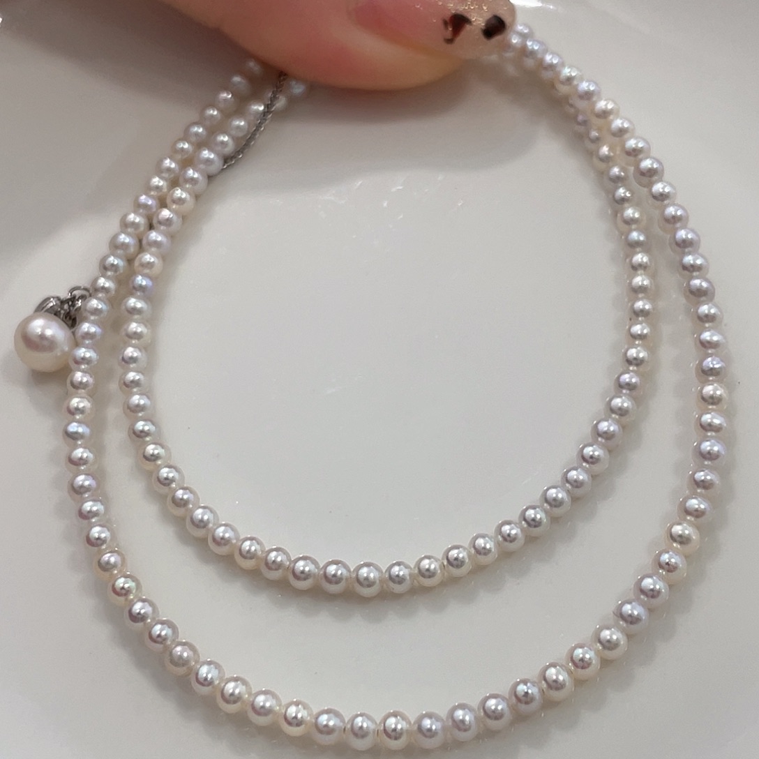 绿***屋淡水珍珠未镶嵌颈饰