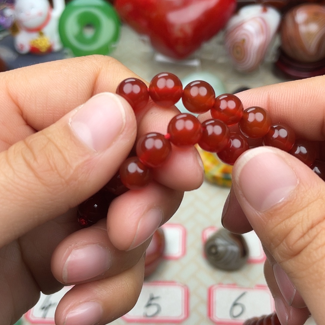 逐***行玛瑙/玉髓合金颈饰