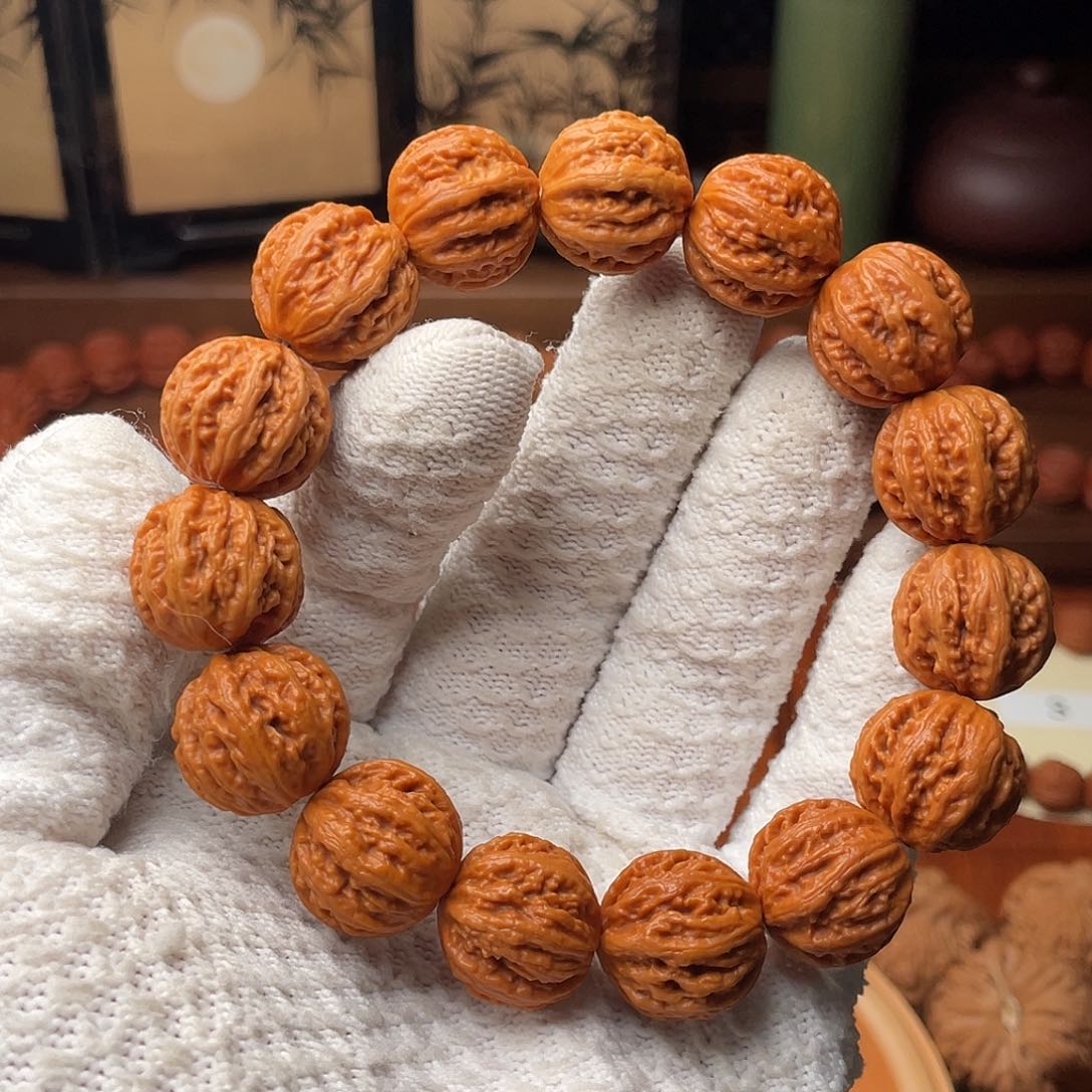 文玩核桃吊坠18麻花粗筋