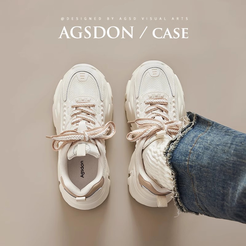 【奥古狮登】男女同款老爹鞋女秋冬厚底231151+N231151+234108AA