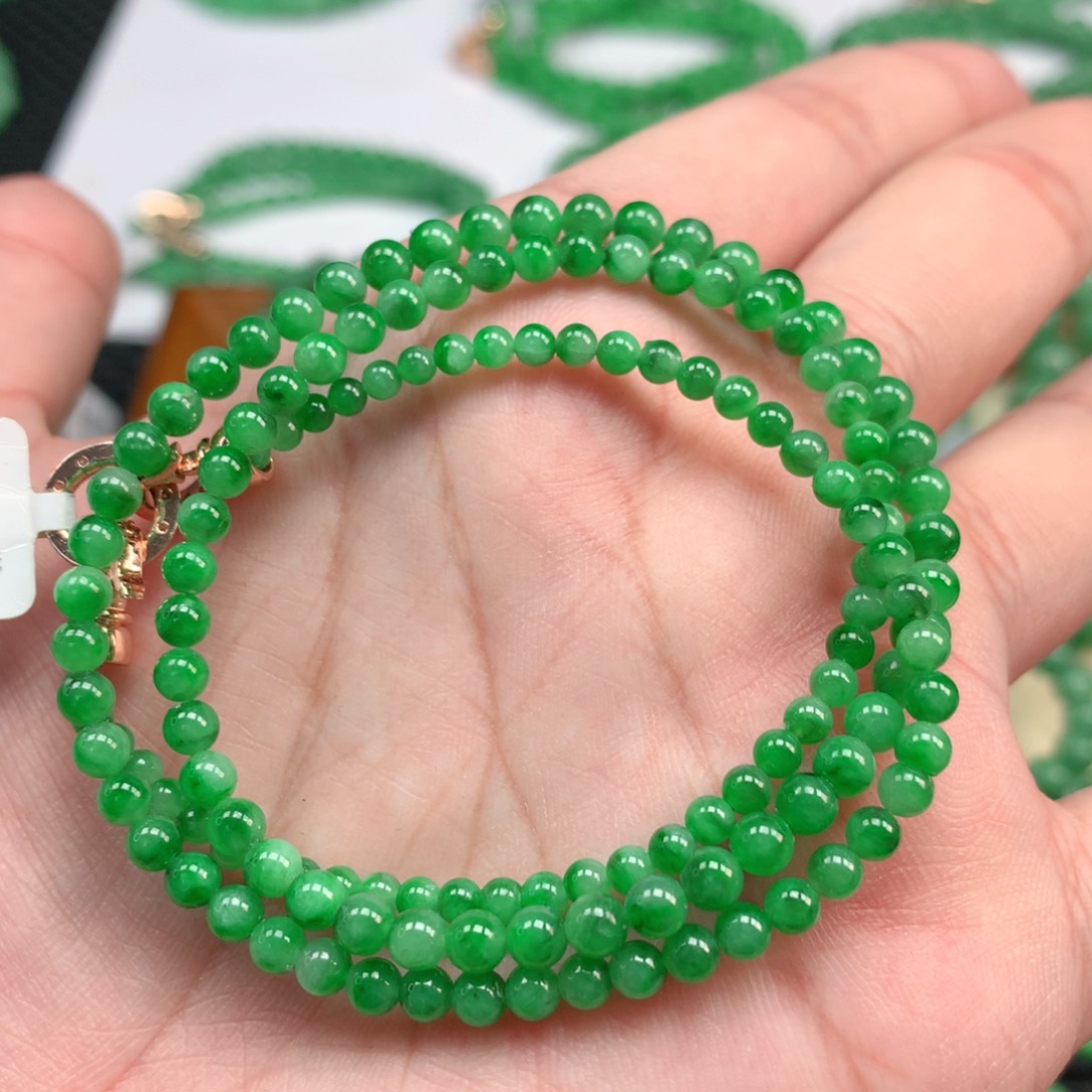 翡翠手链未镶嵌翡翠